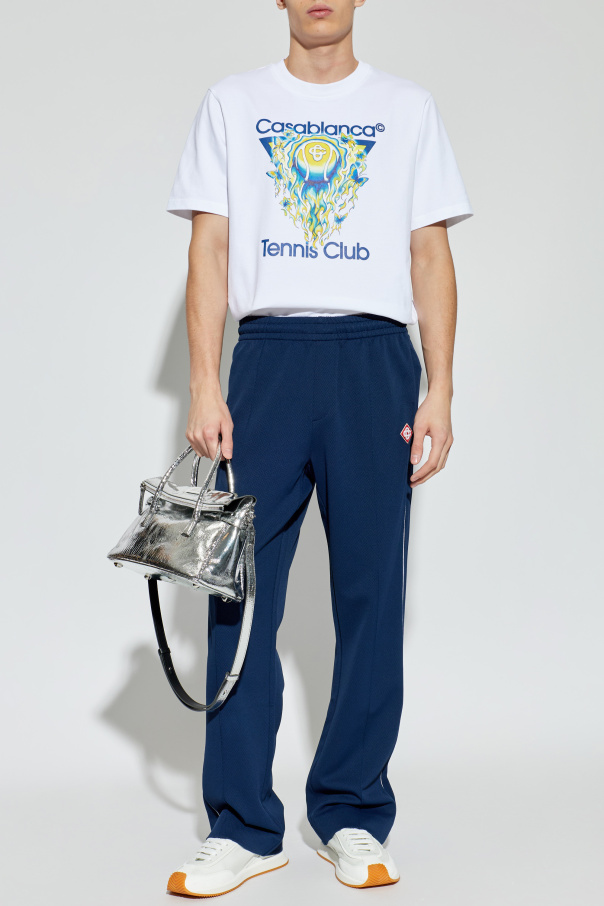 Casablanca T-shirt with logo