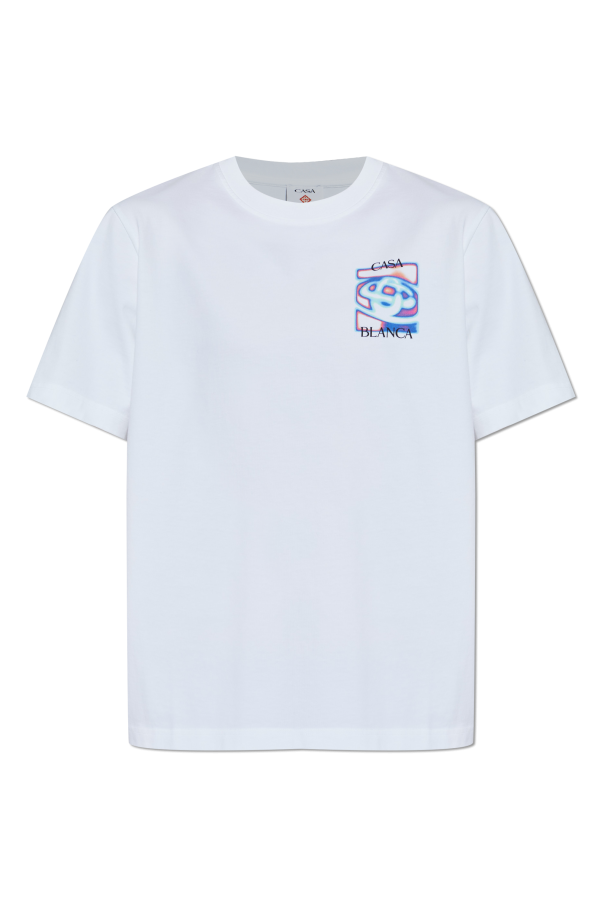 T-shirt with logo od Casablanca