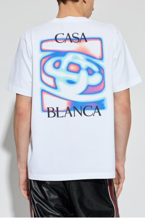 Casablanca T-shirt with logo