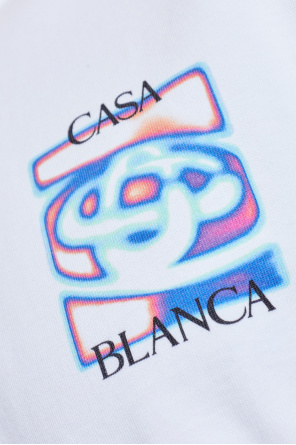 Casablanca T-shirt with logo