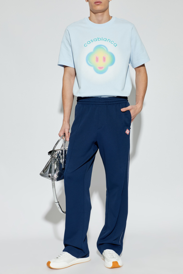 Casablanca T-shirt with logo