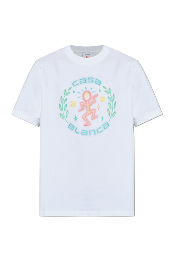 T-shirt with logo od Casablanca