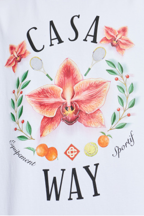 Casablanca T-shirt with logo