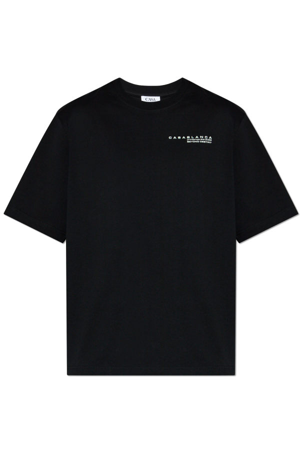 T-shirt with logo od Casablanca