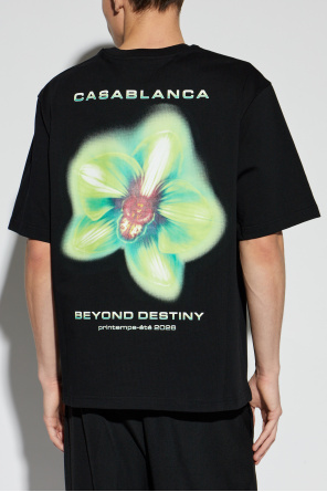 Casablanca T-Shirt mit Logo