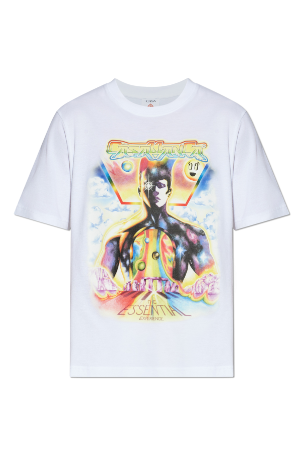 T-shirt with logo od Casablanca