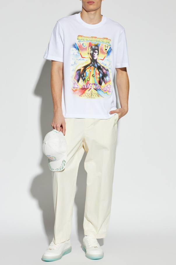 Casablanca T-shirt with logo