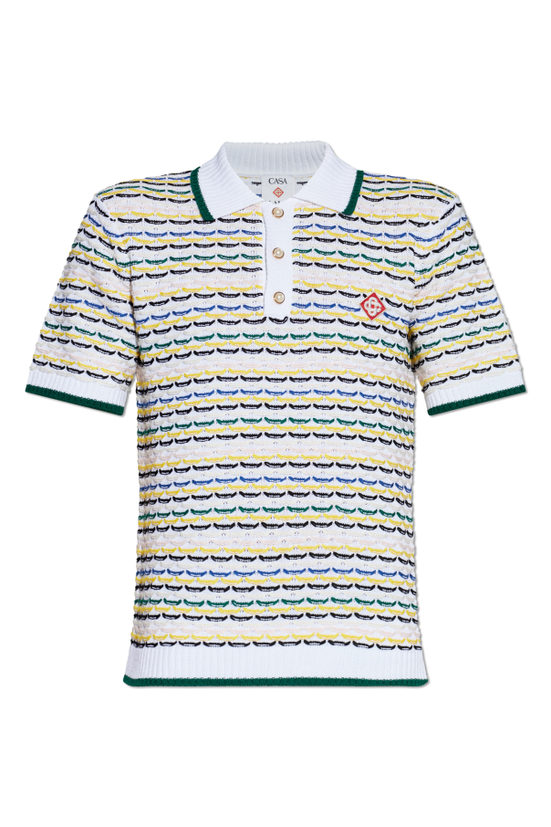 Polo with logo od Casablanca