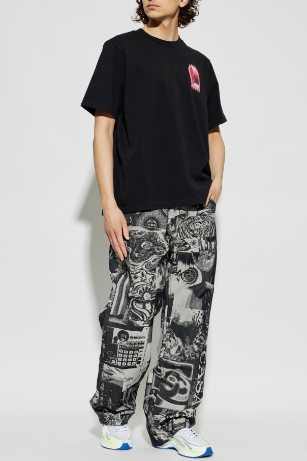 Casablanca T-Shirt mit Aufdruck