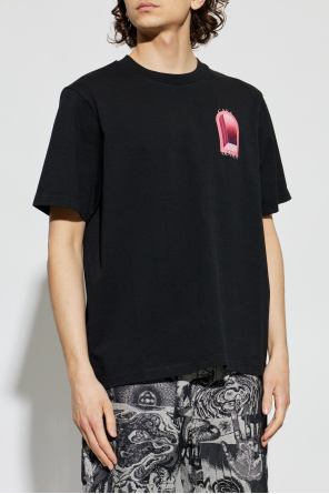 Casablanca T-Shirt mit Aufdruck