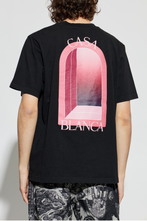 Casablanca T-Shirt mit Aufdruck