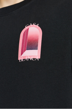 Casablanca T-Shirt mit Aufdruck