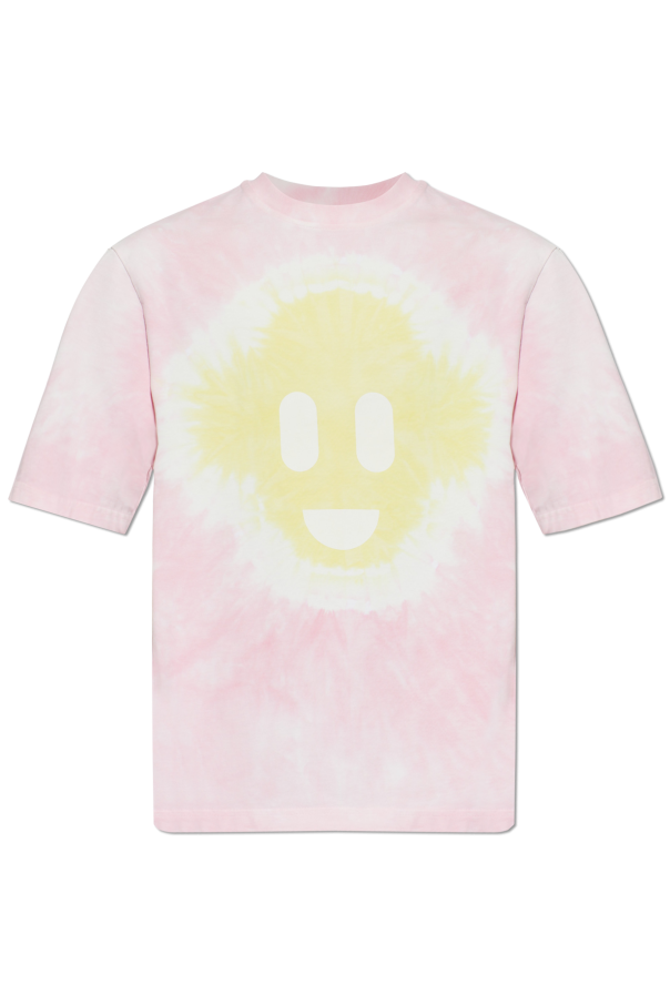 Casablanca T-shirt z nadrukiem