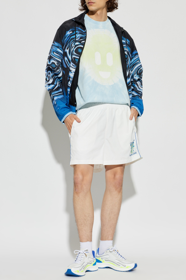 Casablanca T-shirt z nadrukiem