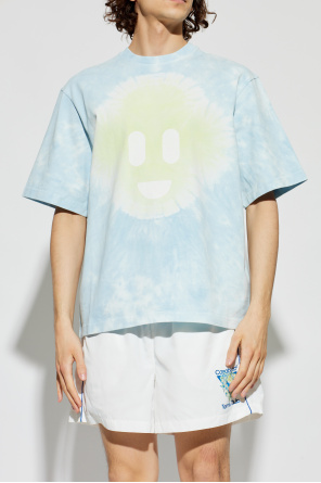 Casablanca T-shirt z nadrukiem