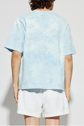 Casablanca T-shirt z nadrukiem