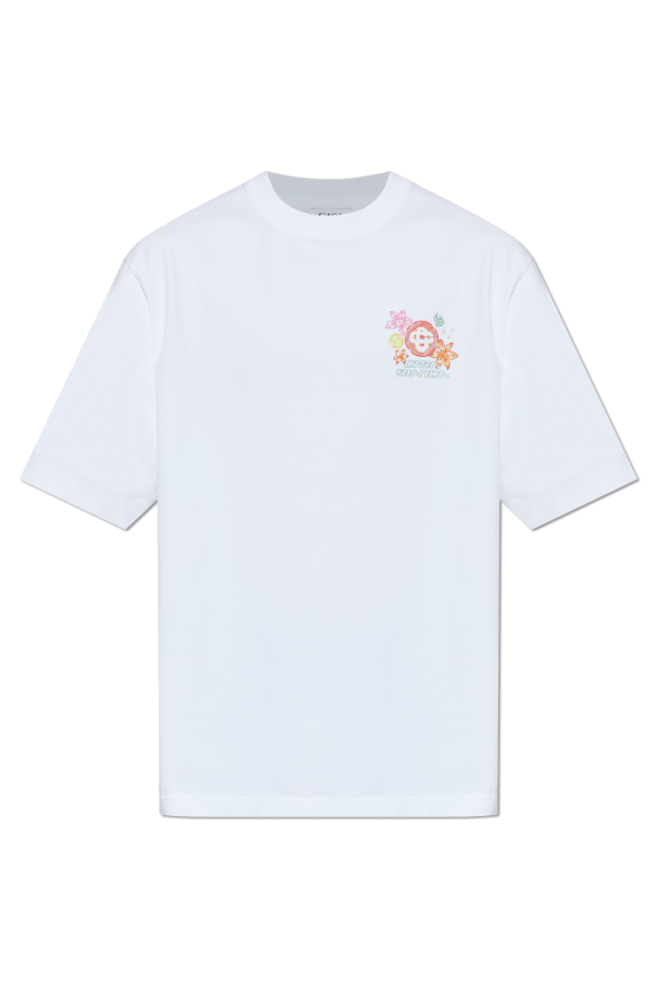 Casablanca T-shirt z logo