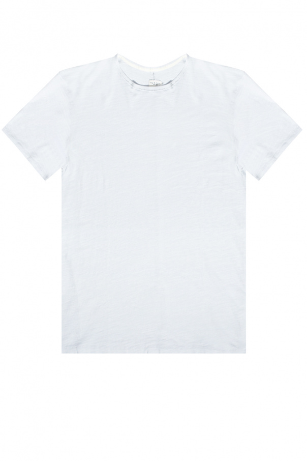 Rag & Bone  Bawełniany t-shirt z okrągłym dekoltem