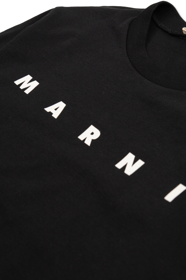 Marni Kids T-shirt com logótipo