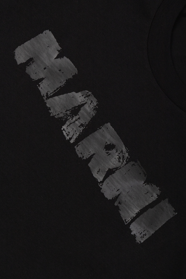Marni Kids Camiseta con logotipo estampado