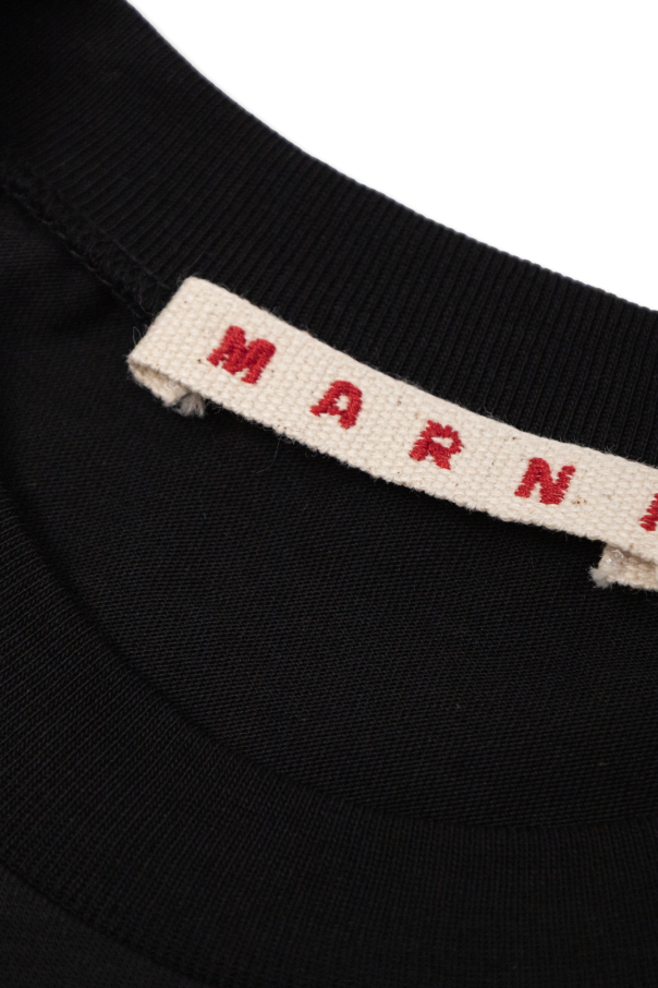 Marni Kids Camiseta con logotipo estampado