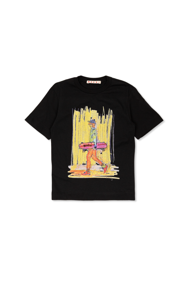 T-shirt with print od Marni Kids