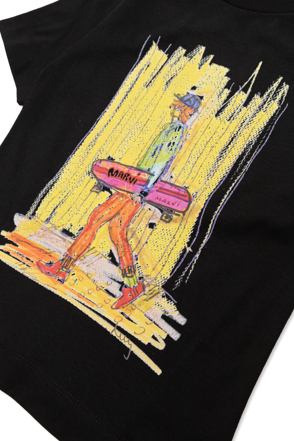 Marni Kids T-shirt with print