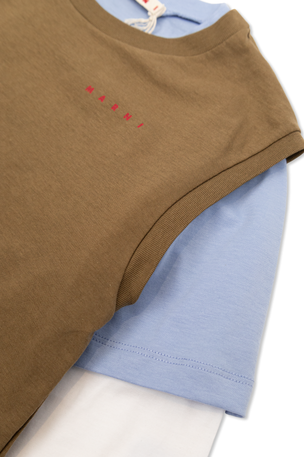 Marni Kids T-shirt with logo