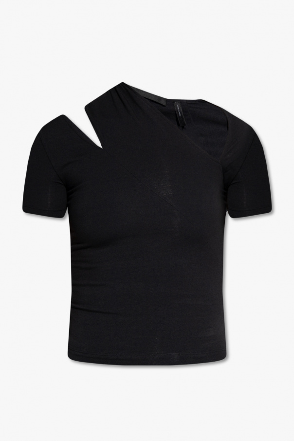 Helmut Lang T-shirt with cut-out