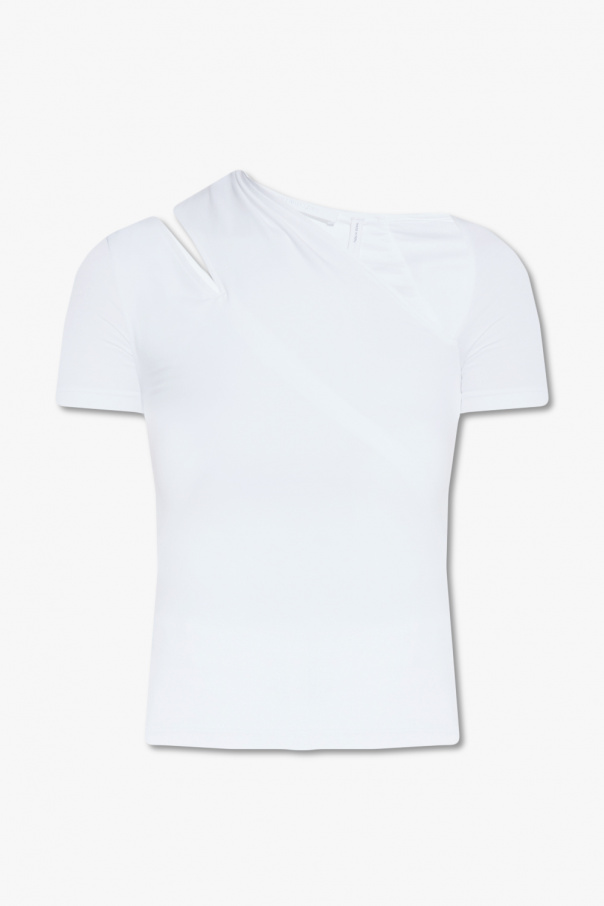 Helmut Lang T-shirt with cut-out