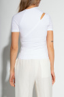 Helmut Lang T-shirt with cut-out