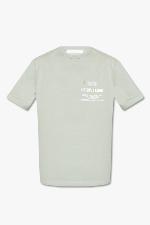Helmut Lang T-shirt cropped with logo