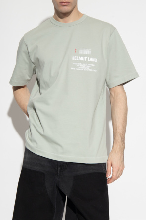 Helmut Lang T-shirt cropped with logo