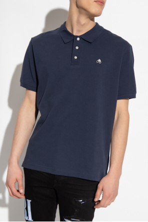 Moose Knuckles Ralph polo shirt with logo