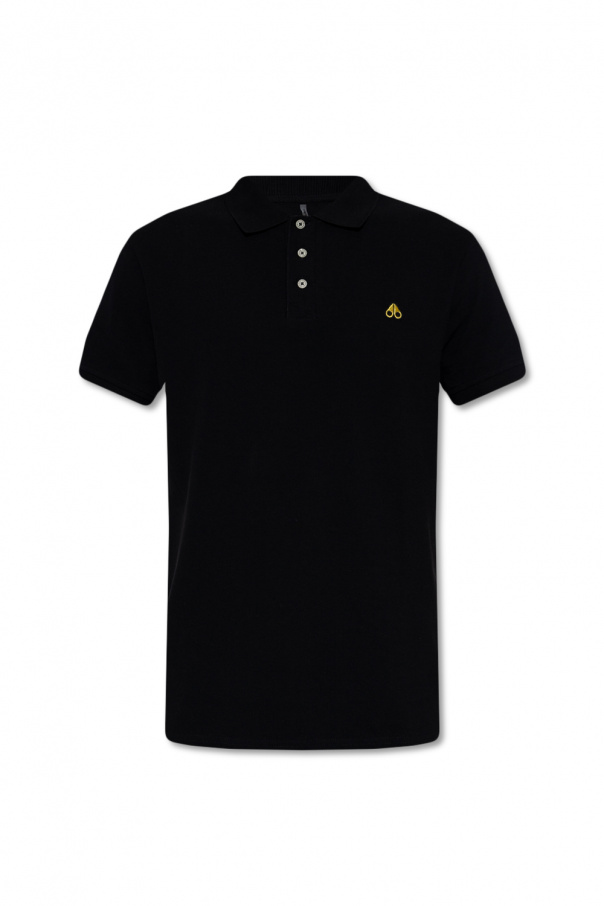 Moose Knuckles Slim polo shirt with logo