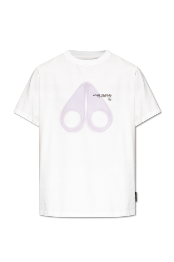 Moose Knuckles T-shirt z logo