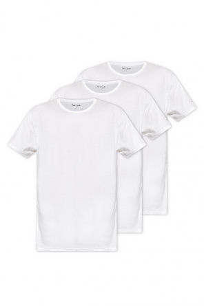 Weekday dark t-shirt in white