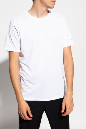 Paul Smith PS Paul Smith logo-print crew-neck T-shirt Bianco
