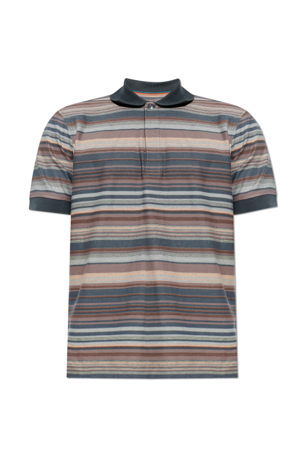 Paul Smith Polo ze wzorem w pasy