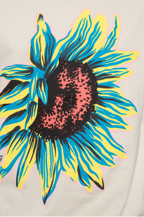 Paul Smith T-shirt Label with ‘Sunflower’ print