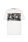 DKNY logo-print short-sleeve T-shirt Bianco