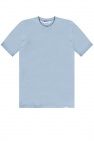 Jack & Jones Originals Granatowy T-shirt o luźnym kroju z nadrukiem na plecach
