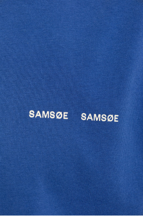 Samsøe Samsøe T-shirt D013 z logo ‘Norsbro’
