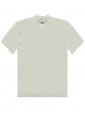 ombre-print shirt Marrone