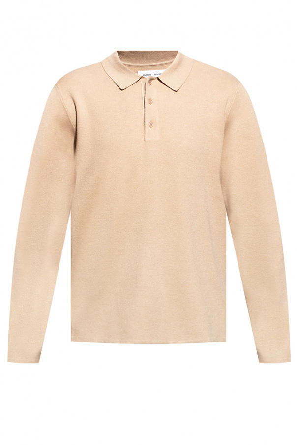 Samsøe Samsøe Long-sleeve polo shirt