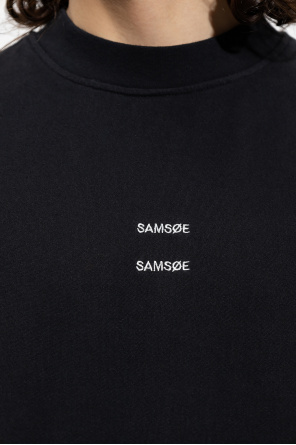 Samsøe Samsøe Bluza z logo ‘Samer’