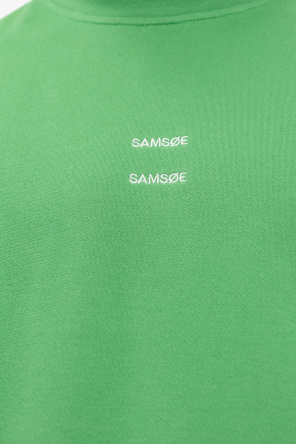 Samsøe Samsøe Bluza z logo ‘Samer’