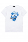 Jil Sander animal-print long-sleeved T-shirt