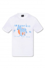 The Hundreds Symptoms T-shirt avec imprimé au dos Blanc