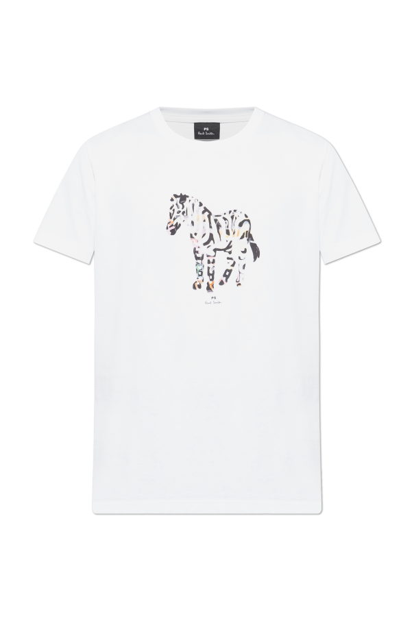 T-shirt with colorful print od PS Paul Smith